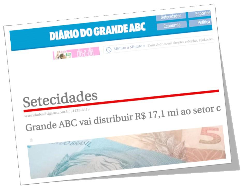 Publicação no Diário do Grande ABC