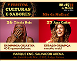 V Festival Culturas e Sabores no Parque Salvador Arena