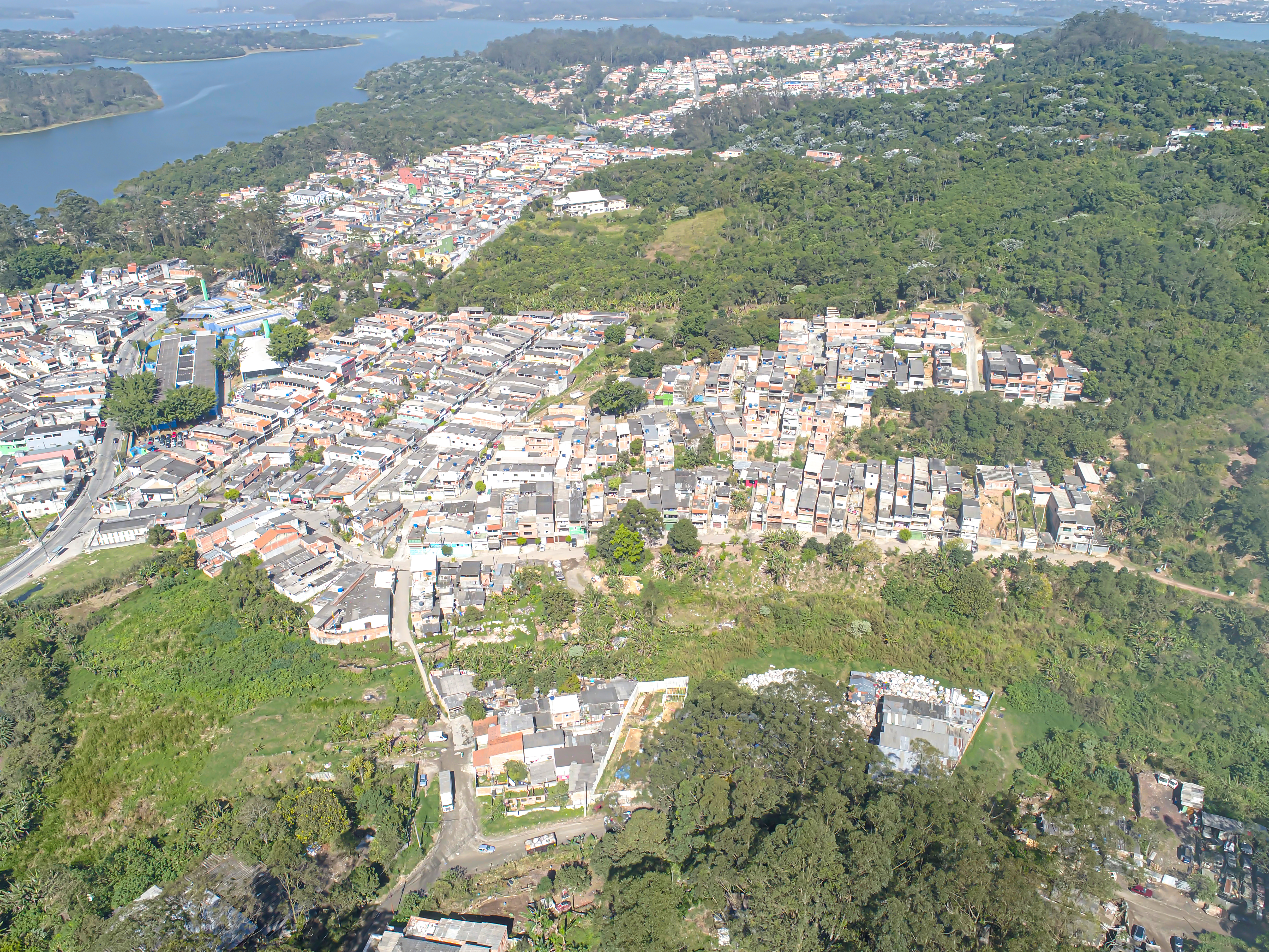 Jardim Serro Azul - vista aérea
