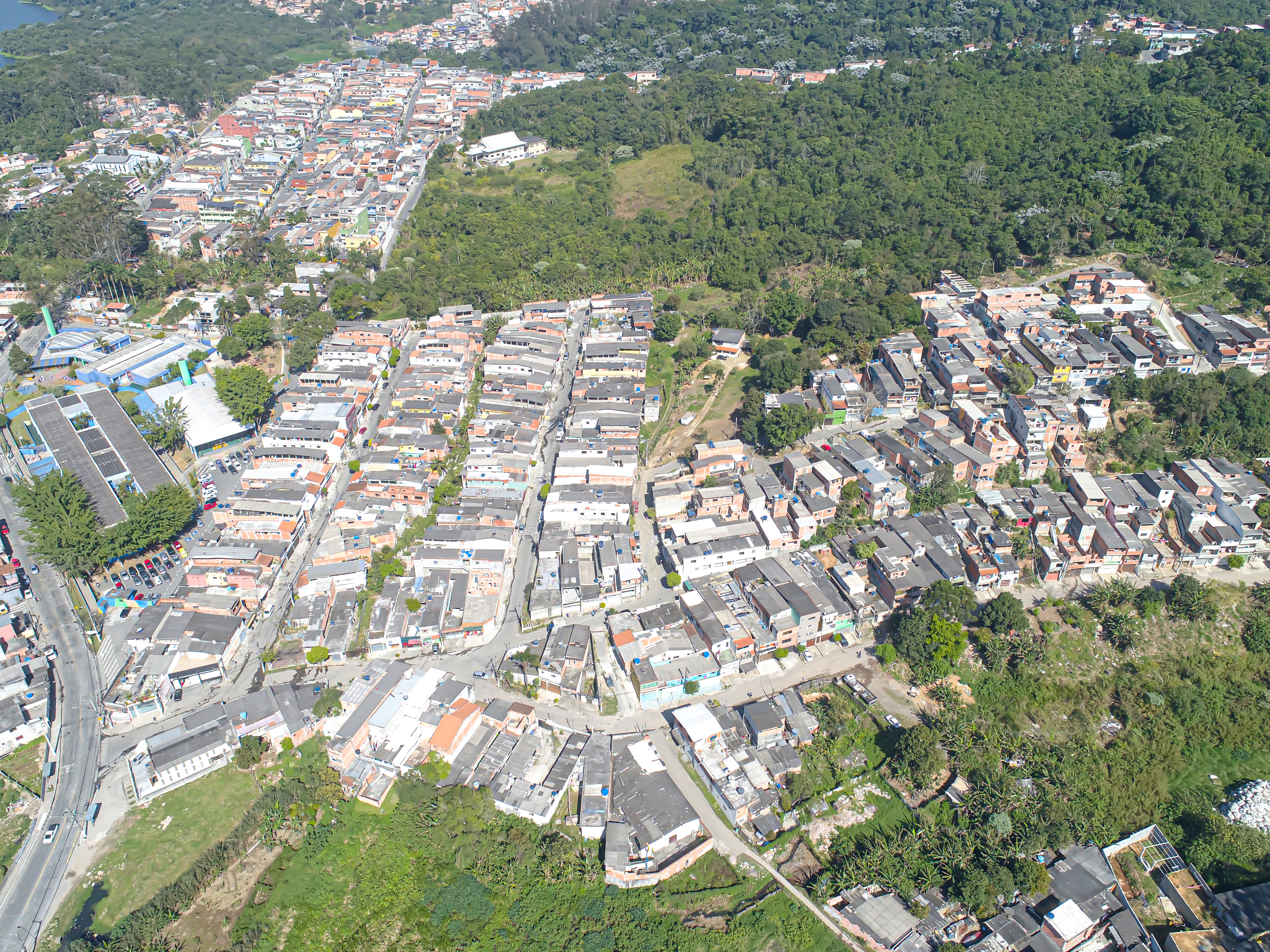 Jardim Serro Azul - vista aérea