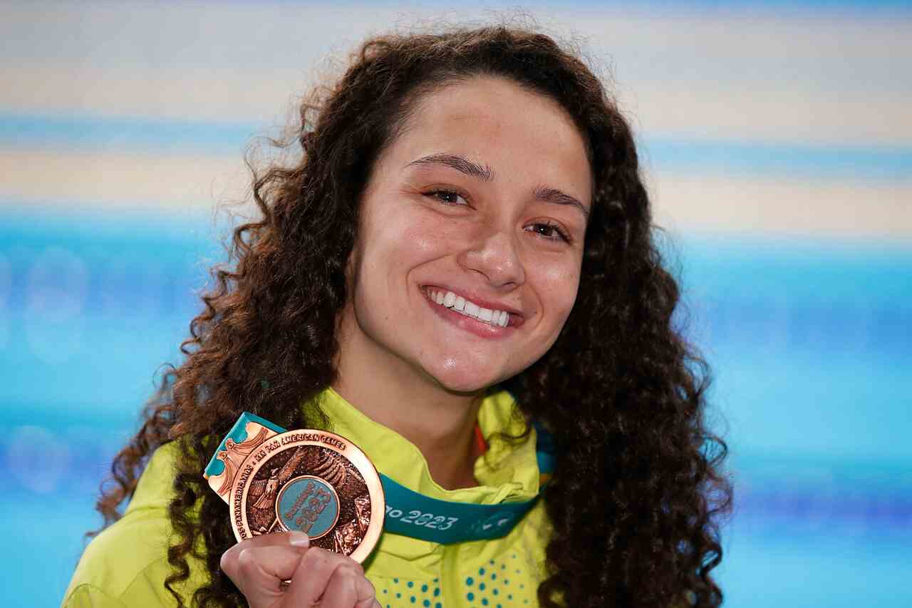 Atleta de São Bernardo conquista medalha histórica na natação nos Pan-Americanos
