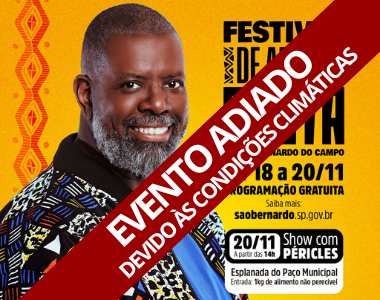 Previsão de temporal e rajadas de 100 km/h adia Festival de Arte Preta em São Bernardo
