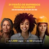 São Bernardo celebra mês da mulher com feirão de emprego, atividades de saúde, culturais e esportivas