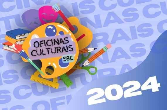 Oficinas Culturais 2024 estão com inscrições abertas