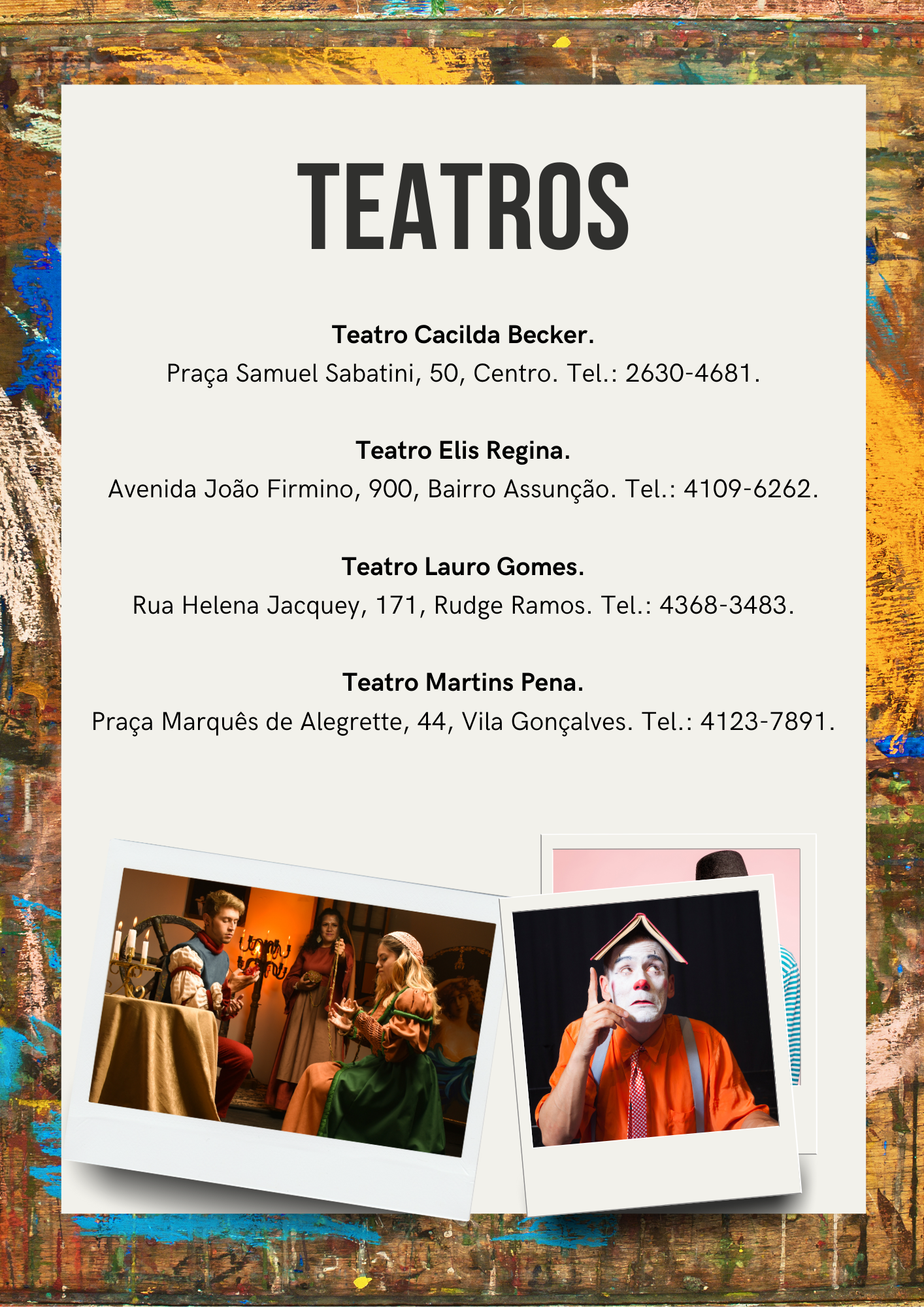 Espaços Culturais