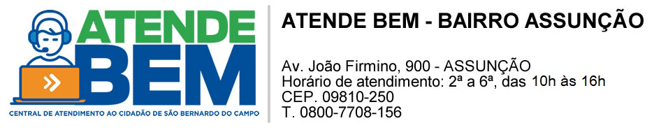 endereço atende bem assunção