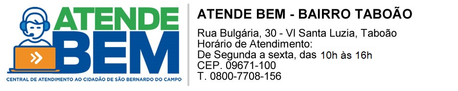endereço atende bem taboão